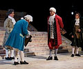 Joseph II the Emperor of Austria with Amadeus Mozart