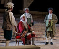 Amadeus Mozart with Joseph II, the Emperor of Austria, his groom and Count Orsini-Rosenberg