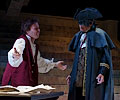 Antonio Salieri pretending to be the spirit of Amadeus' father