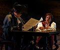 Antonio Salieri pretending to be the spirit of Amadeus' father