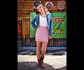 Macie Skrettleberg modeling at the Mish