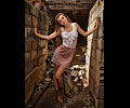 Macie Skrettleberg modeling at the Mish