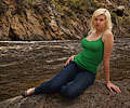 Nola Catlow modeling at the Mish