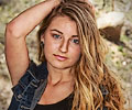 Macie Skrettleberg modeling at the Mish