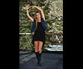 Macie Skrettleberg modeling at the Mish