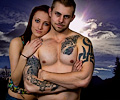 Matt and Jenn model shoot