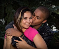 Brett Jones and Pamela Deguzman model shoot
