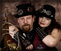Steampunk Chase and Vonie
