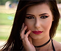 Lily model shoot