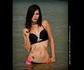 Lily model shoot