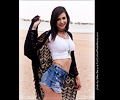 Lily model shoot