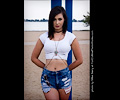 Lily model shoot
