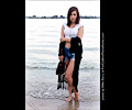 Lily model shoot