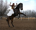 Kryssi Jeaux Miller with Cherokee