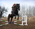 Kryssi Jeaux Miller with Cherokee