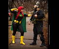Batgirl and Bane