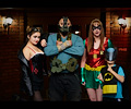 Harley, Bane and Robin