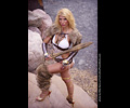 Mandy as a Viking Warrior