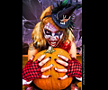 Mandy as Freddie, Harley and Witch