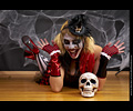 Mandy as Freddie, Harley and Witch