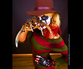 Mandy as Freddie, Harley and Witch
