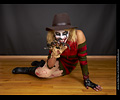 Mandy as Freddie, Harley and Witch