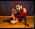 Mandy as Freddie, Harley and Witch