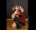 Mandy as Freddie, Harley and Witch