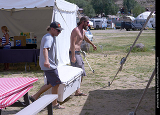 Adventure Team Challenge - day 1 arrival