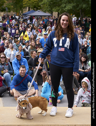 Tour de Corgi - Costume Contest - Hedgehog