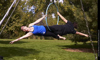 World Hoop Day 2019 - acrobats