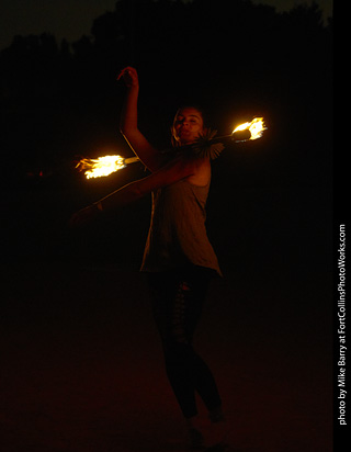 World Hoop Day 2019 - Fire Performer #05
