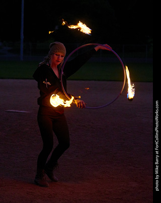 World Hoop Day 2019 - Fire Performer #07