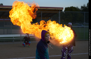 World Hoop Day 2019 - Fire Performer #11