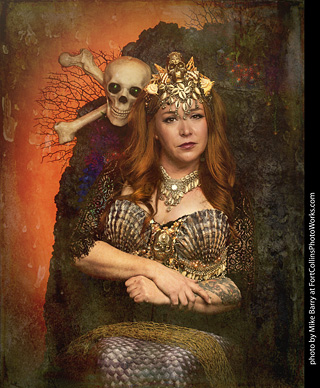 Mirelle - Halloween mermaid shoot
