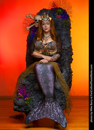 Mirelle - Halloween mermaid shoot
