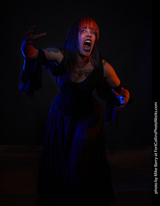 Anne - Halloween model shoot