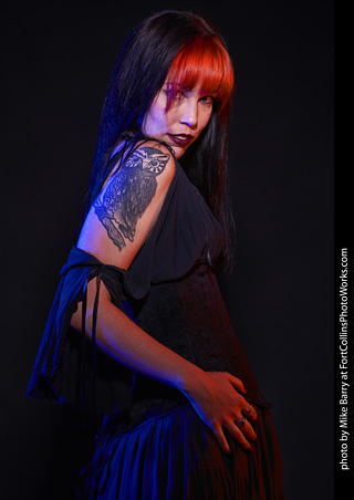 Anne - Halloween model shoot