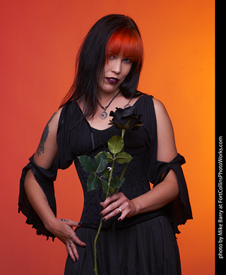 Anne - Halloween model shoot