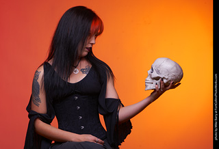 Anne - Halloween model shoot