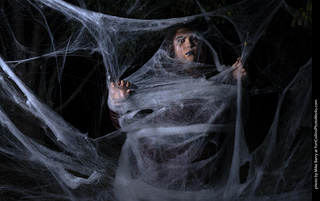 Andrea - spiderweb model shoot