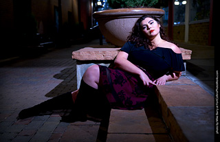 Andrea model shoot