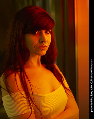 Irie Jo model shoot