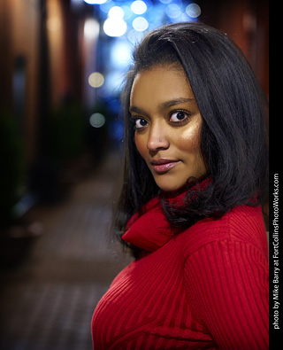 Leyhanna model shoot in Old Town