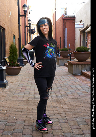 Old Town Model Shoot - Anne