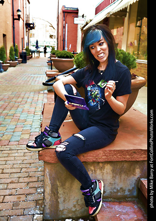 Old Town Model Shoot - Anne