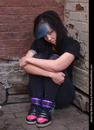 Old Town Model Shoot - Anne