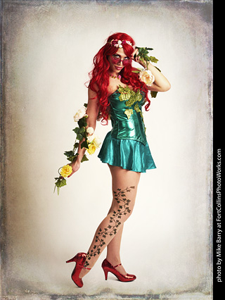 Poison Ivy Cosplay Shoot - Mandy