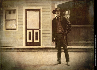 Gunfight at the OK Corral in Tombstone, AZ