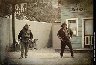 Gunfight at the OK Corral in Tombstone, AZ